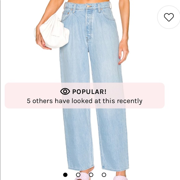 MOTHER Denim - Mother SNACKS! The Fun Dip Utility Puddle in Just A Nibble Jeans Defect $228 27